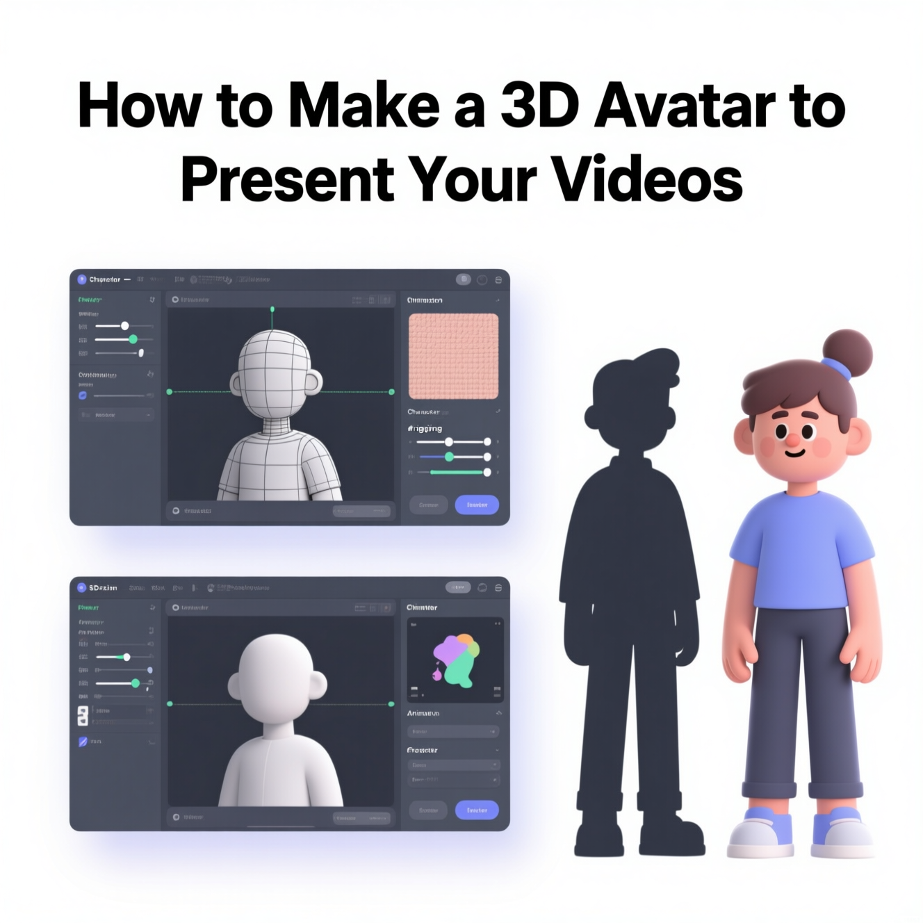 How to Make a 3D Avatar to Present Your Videos